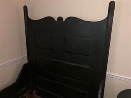 Antique Bed Frame Headboard