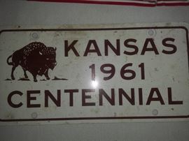 Kansas Plate Centennial