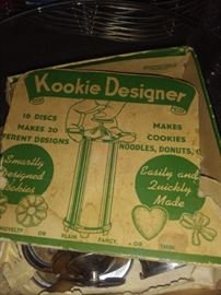 Vintage Cookie Designer Kit