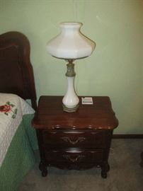 French provincial nightstand