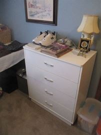 Dresser and household items