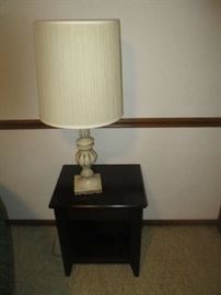 End table and table lamp