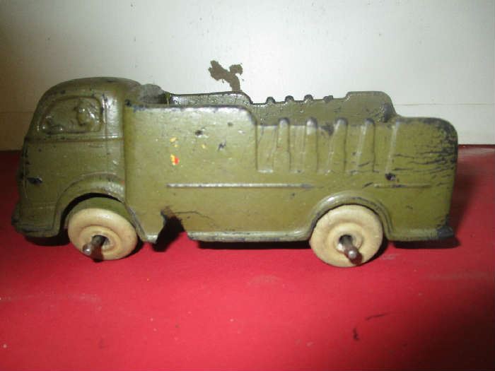 Auburn rubber toy truck