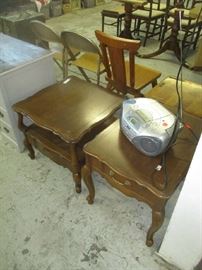 French provincial end tables