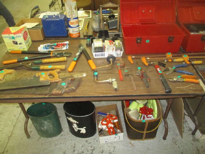 Hand tools and household items