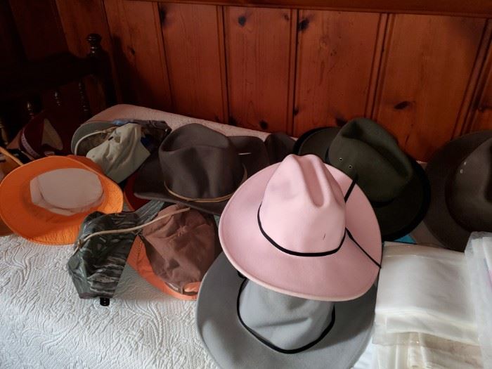hats and vintage hats