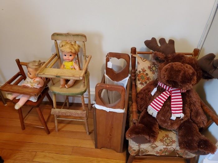 doll furniture, highchair