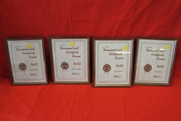 Set of Four 8 X 10 Frames