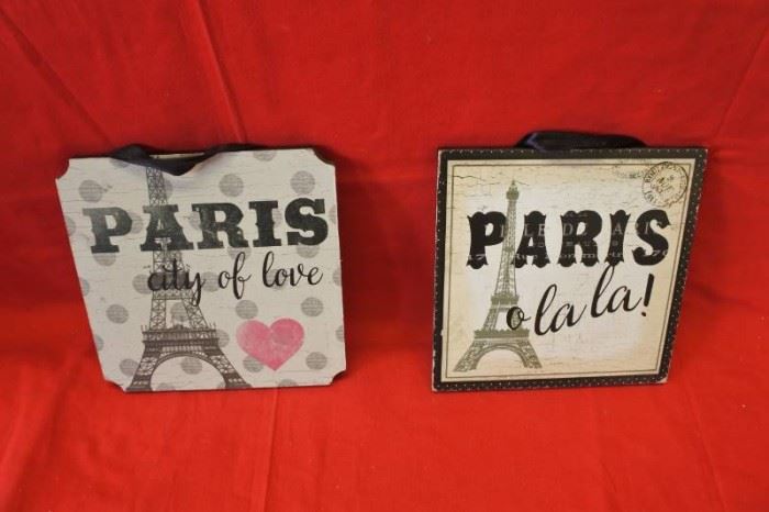 Wee Wee 2 Plaques of Paris Please..