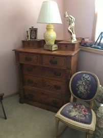 Ornate antique/vintage dresser, late 1800's.