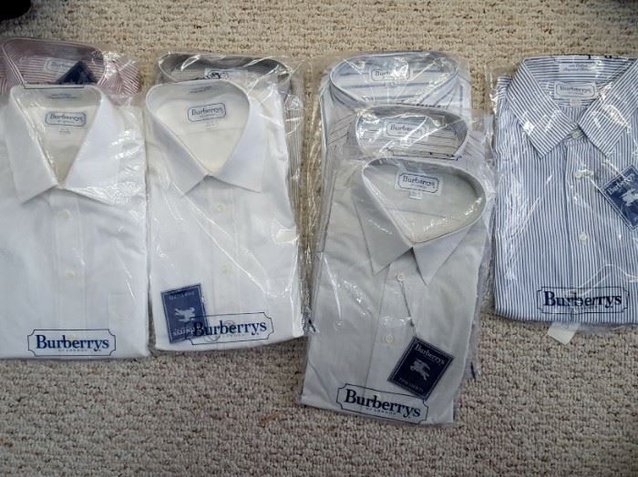 New Burberry men's shirts - more to come