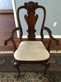 Set of 8 Stickley dining room chairs (2 arm chairs, 6 side chairs)