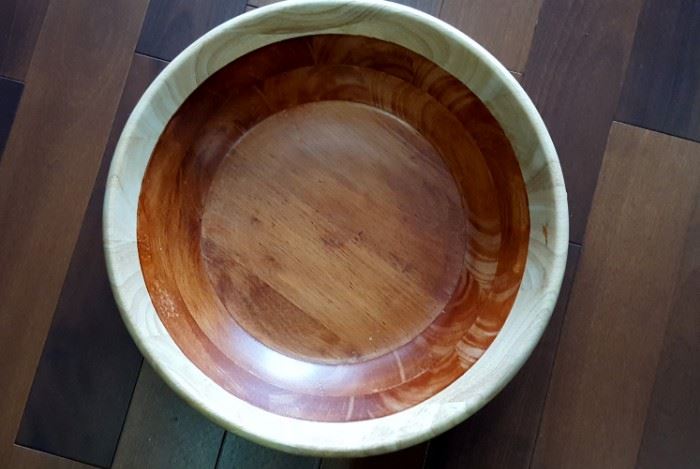 Wood bowl by Catskill