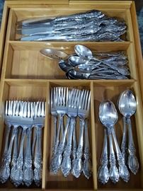 Louisiana by Oneida - 5 piece setting - 14 place sets plus serving and extra