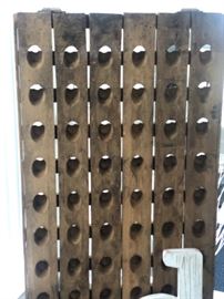 French Riddling wine rack 