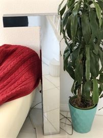 Mid Century Modern chrome lamp 