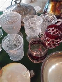 Antique spoon holder collection