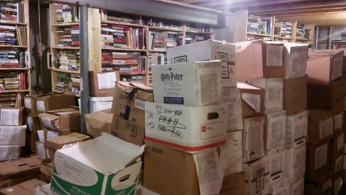 Lots of boxes and shelves.  Lots of hidden treasures!!    