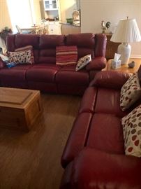 Quality leather sofas