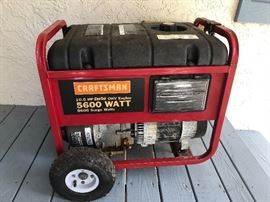 Craftsman generator 
Works great
