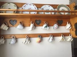 Collection of vintage pitchers