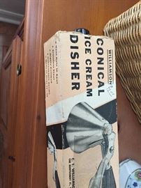 Vintage ice cream scoop