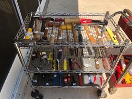 Big selection of hand tools