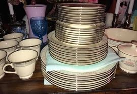 LENOX CHINA SET $150
