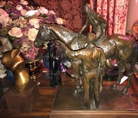 THIS IS VERY HUGE. PICTURES DO IT NO JUSTICE. WILLIAM REESE BRONZE SIGN $1500