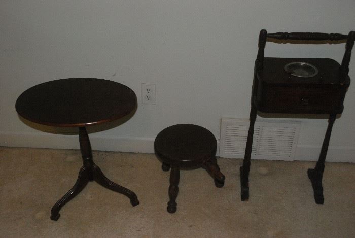 Accent tables and smoking Stand