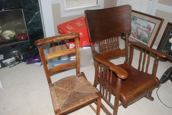 Prayer Chair / Vintage Oak