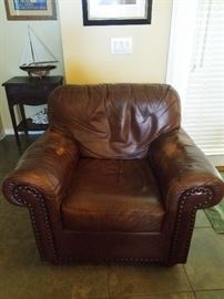 Leather chair