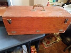 Vintage wood box 