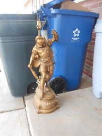 Tall lamp - needs a bit of work