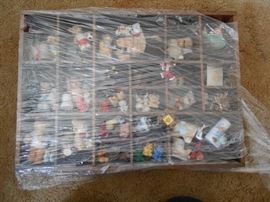 Shadowbox with small figures