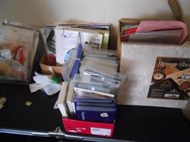 Creative Memories items-papers etc