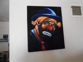 Approx 20"X18" velvet picture