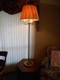 3 light floor lamp