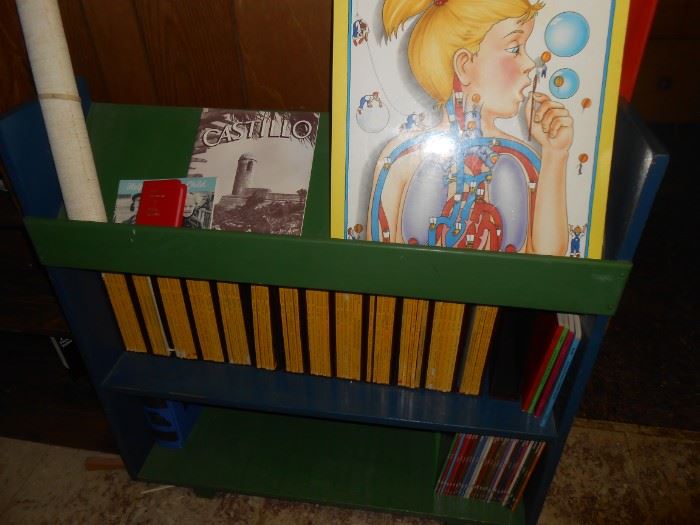 Library style bookcase