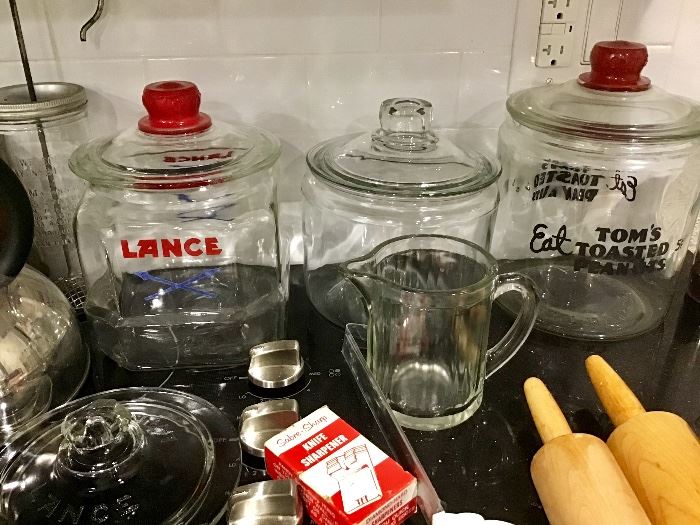 Two Toms Peanut Jars, Lance Jar