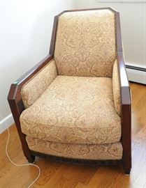 PAIR of upholstered chairs