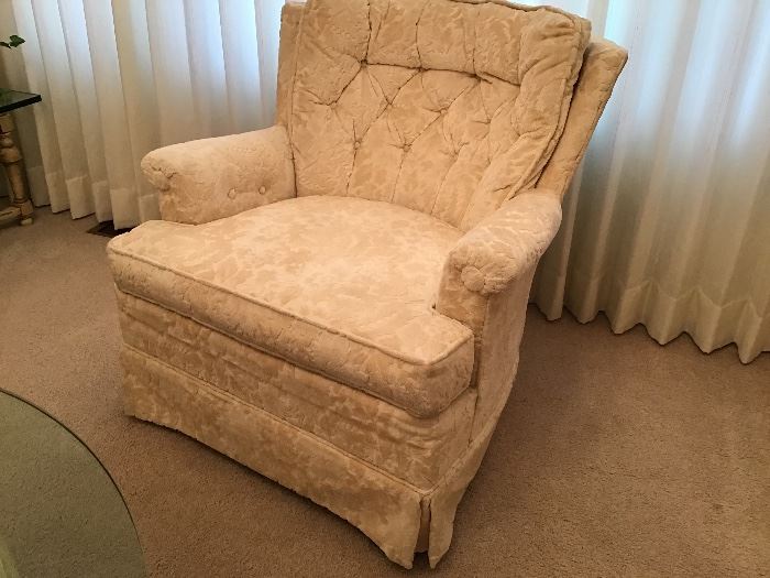 One of the pair matching chairs 