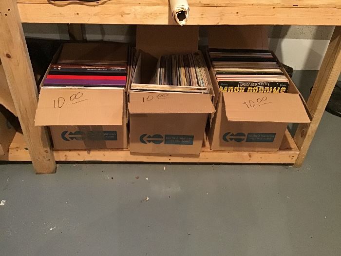 Lots & lots LP vinyls, Hundreds!,