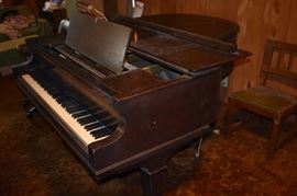 This Gorgeous Chickering Concert Grand Piano is not for sale but the Shelhart Family has agreed to entertain serious offers if you have an interest