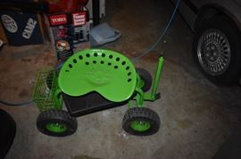 John Deere Garden Cart with Tractor Seat