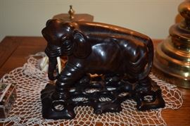 Vintage Elephant appears to be Iron Wood in Beautiful Condition!