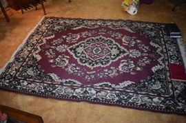 Persian Style Carpet in the Entryway