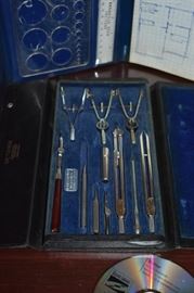 Vintage Dietzgen Drawing Instruments