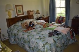 Bed, Comforter, Table Lamps and much much more!!!!