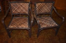 Matching Vintage Bamboo Chairs